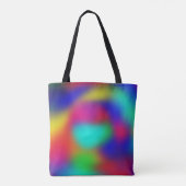 Wilde kleuren tote bag (Achterkant)