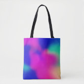 Wilde kleuren tote bag (Voorkant)
