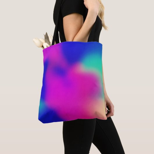 Wilde kleuren tote bag (Dichtbij)
