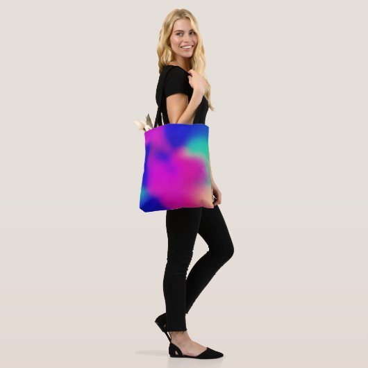 Wilde kleuren tote bag (Op model)