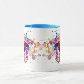 Wilde Kleurensplash Mok (Midden)