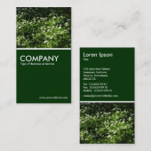 Wilde knoflook - Donkergroen Visitekaartje (Voorkant / Achterkant)