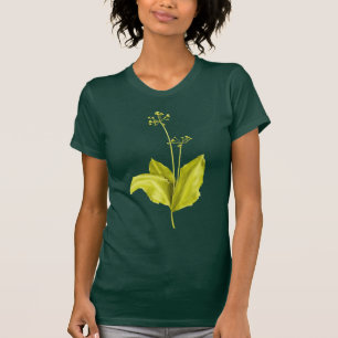 Wilde knoflook Green Plant Natuur Lover Botanist T-shirt