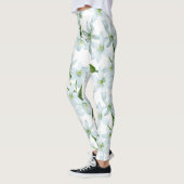 Wilde knoflookbloemen leggings (Links)