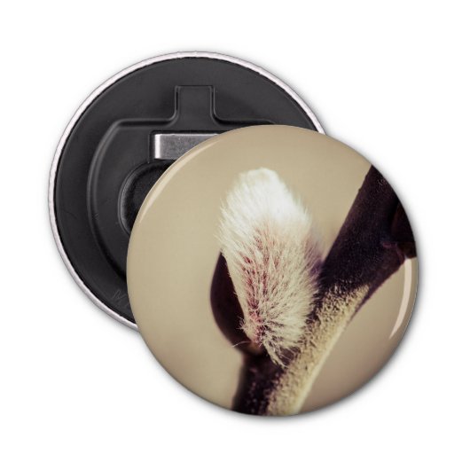 Wilde knoppen - stuwkracht van een nieuw leven button flesopener (Voorkant)