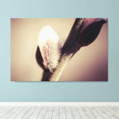 Wilde knoppen - stuwkracht van een nieuw leven canvas afdruk (Insitu (Houten vloer))