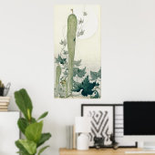 wilde komkommer Japanse kunst door Ohara Koson Poster (Thuiskantoor)