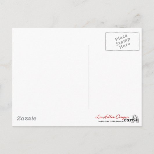 Wilde konijn oostelijk katoenstaart II kleding en  Briefkaart (Achterkant)