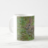 Wilde konijn oostelijk katoenstaart II kleding en  Koffiemok (Voorkant links)