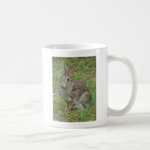 Wilde Konijn Oostelijke Katoenstaart Kleding en Ca Koffiemok
