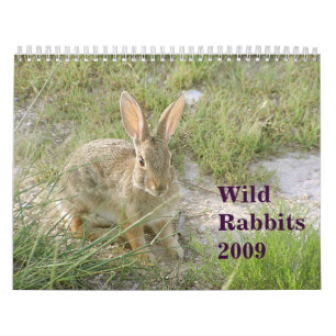 Wilde konijnen 2009 kalender