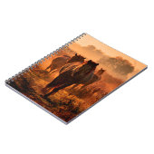 wilde konik - paarden die direct naar de oorlog tr notitieboek (Linkerzijde)