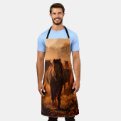 wilde konik - paarden die direct naar de oorlog tr schort (Gedragen)