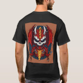 wilde koning t-shirt (Achterkant)