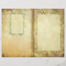 Wilde kruiden Foliage Lijst Scrapbook