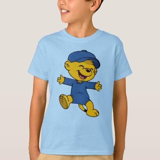 Wilde lachsalvo's  t-shirt (Voorkant)