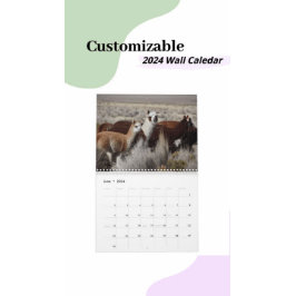 Wilde lama's en alpaca's kalender