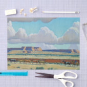 "Wilde Land van de Navajo" door Maynard Dixon Tissuepapier (Craft)