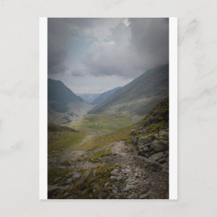 Wilde landschap in Roemenië Briefkaart