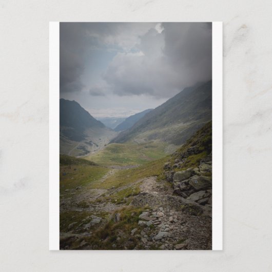 Wilde landschap in Roemenië Briefkaart (Voorkant)
