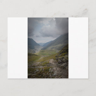 Wilde landschap in Roemenië Briefkaart