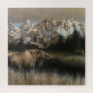 Wilde landschap legpuzzel