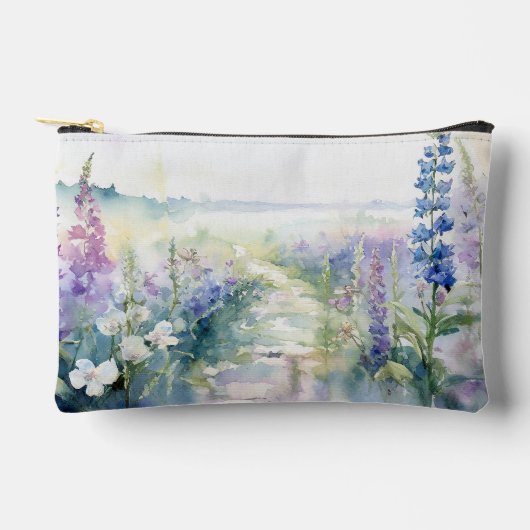 Wilde Lavendel bloemen in aquarel Etui (Voorkant)