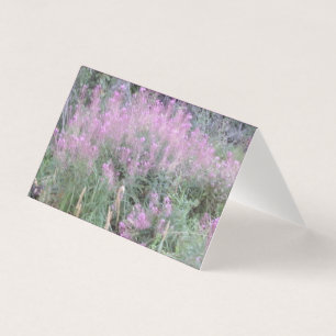 Wilde Lavendel Flora Blank Letter Kaarten