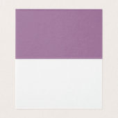 Wilde Lavendel Flora Blank Letter Kaarten (Binnenkant ongevouwen)