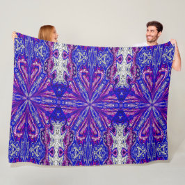 Wilde Lelies 10 Fleece Deken