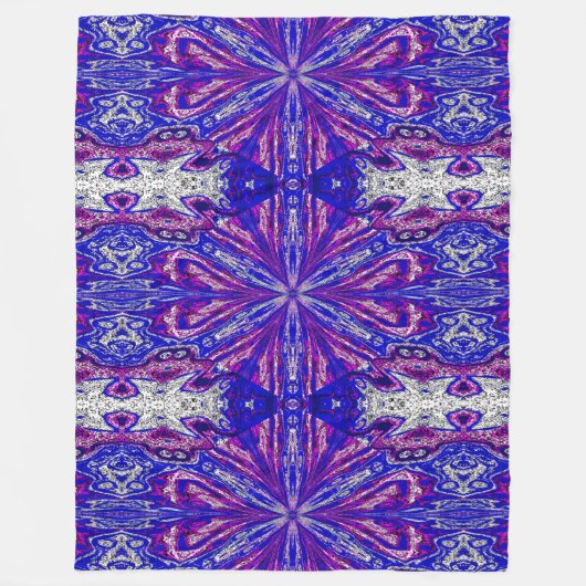 Wilde Lelies 10 Fleece Deken (Voorkant)