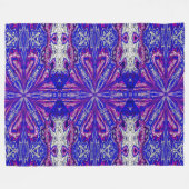 Wilde Lelies 10 Fleece Deken (Voorkant (Horizontaal))