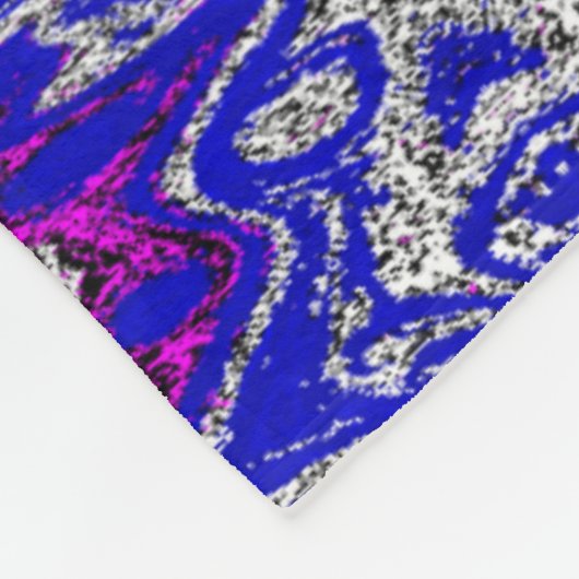 Wilde Lelies 10 Fleece Deken (Hoek)