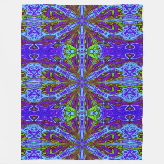 Wilde Lelies 1 Fleece Deken (Voorkant)