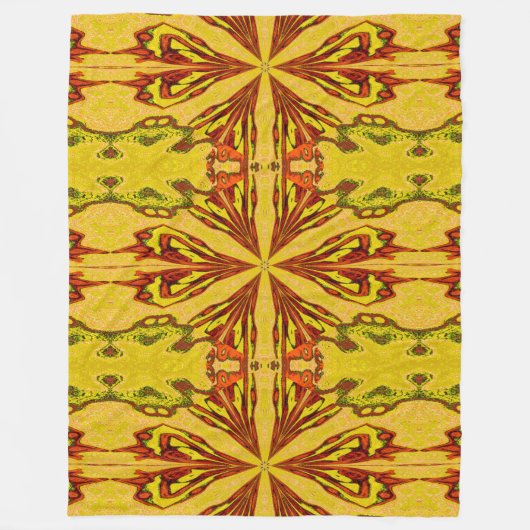 Wilde Lelies 2 Fleece Deken (Voorkant)