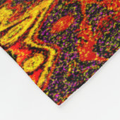 Wilde Lelies 4 Fleece Deken (Hoek)