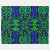 Wilde Lelies 5 Fleece Deken (Voorkant (Horizontaal))