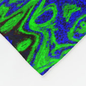 Wilde Lelies 5 Fleece Deken (Hoek)