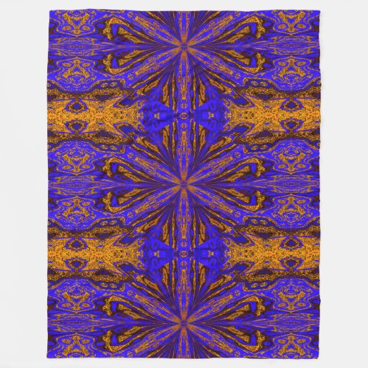 Wilde Lelies 6 Fleece Deken (Voorkant)