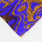 Wilde Lelies 6 Fleece Deken (Hoek)