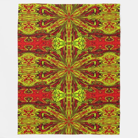 Wilde Lelies 7 Fleece Deken (Voorkant)