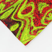 Wilde Lelies 7 Fleece Deken (Hoek)