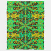 Wilde Lelies 8 Fleece Deken (Voorkant)