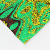 Wilde Lelies 8 Fleece Deken (Hoek)