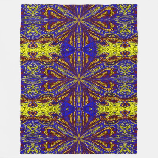 Wilde Lelies 9 Fleece Deken (Voorkant)