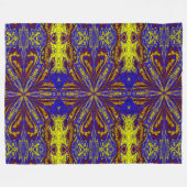 Wilde Lelies 9 Fleece Deken (Voorkant (Horizontaal))