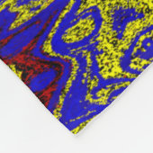 Wilde Lelies 9 Fleece Deken (Hoek)