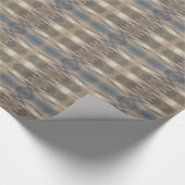 Wilde Leopard Wilde Dierenpatroonbruin Cadeaupapier (Hoek)