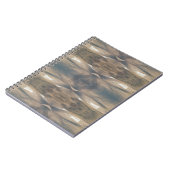 Wilde Leopard Wilde Dierenpatroonbruin Notitieboek (Linkerzijde)