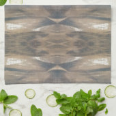 Wilde Leopard Wilde Dierenpatroonbruin Theedoek (Gevouwen)